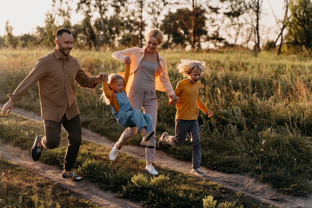 famille heureuse